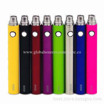 eGo E Cigarette Evod Batteries with 650/900/1,100mAh High-capacity